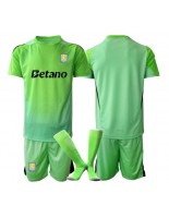 Aston Villa Maalivahdin Vieraspaita Lasten 2025-26 Lyhythihainen (+ shortsit)